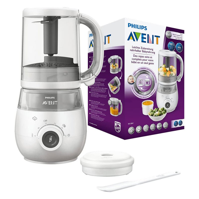 Philips Avent Combined 4-In-1 Steamer And Blender - SCF883/02