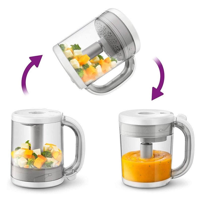 Philips Avent Combined 4-In-1 Steamer And Blender - SCF883/02