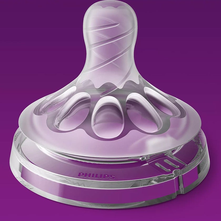 Philips Avent Natural 2.0 Teats For 0 Months+ Baby, Pack of 2's SCF041/27