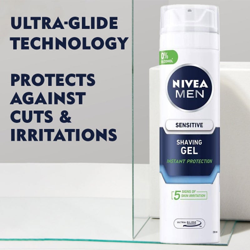 Nivea Men Sensitive Shaving Gel 200 mL