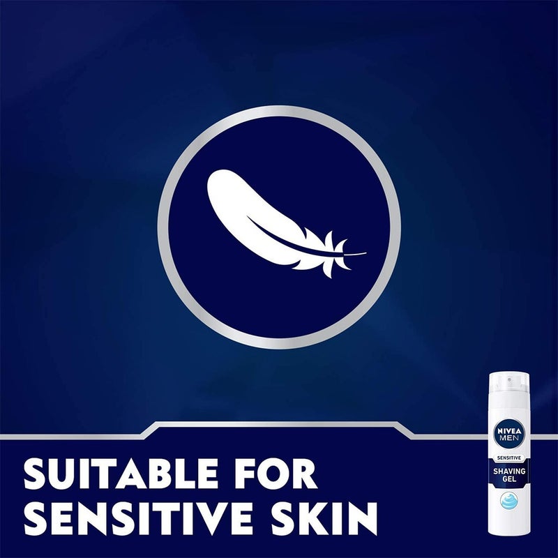 Nivea Men Sensitive Shaving Gel 200 mL