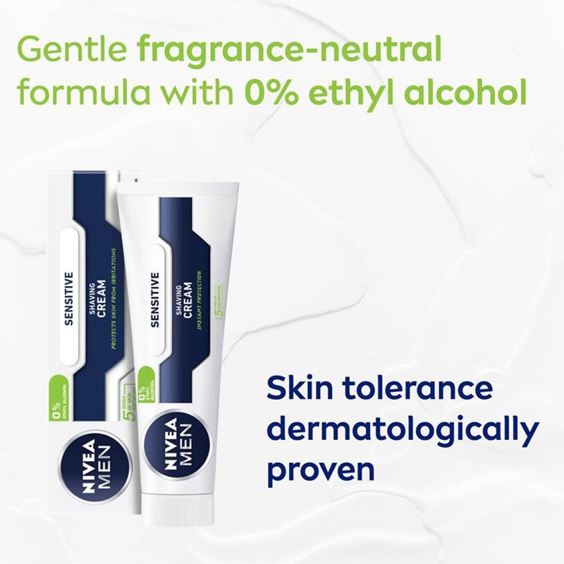 Nivea Men Sensitive Shaving Cream 100 mL