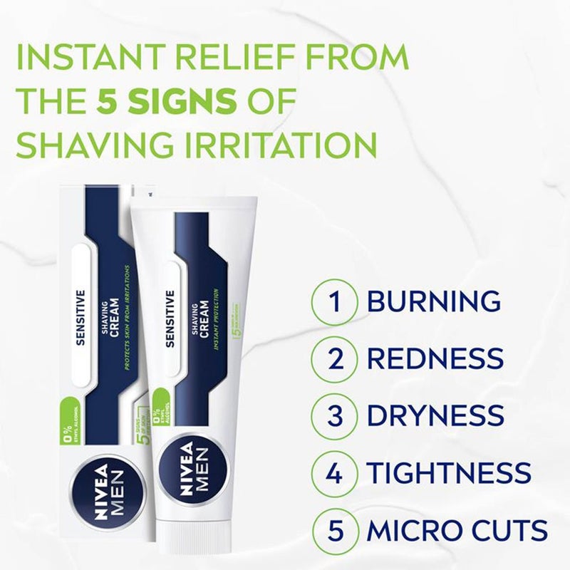 Nivea Men Sensitive Shaving Cream 100 mL