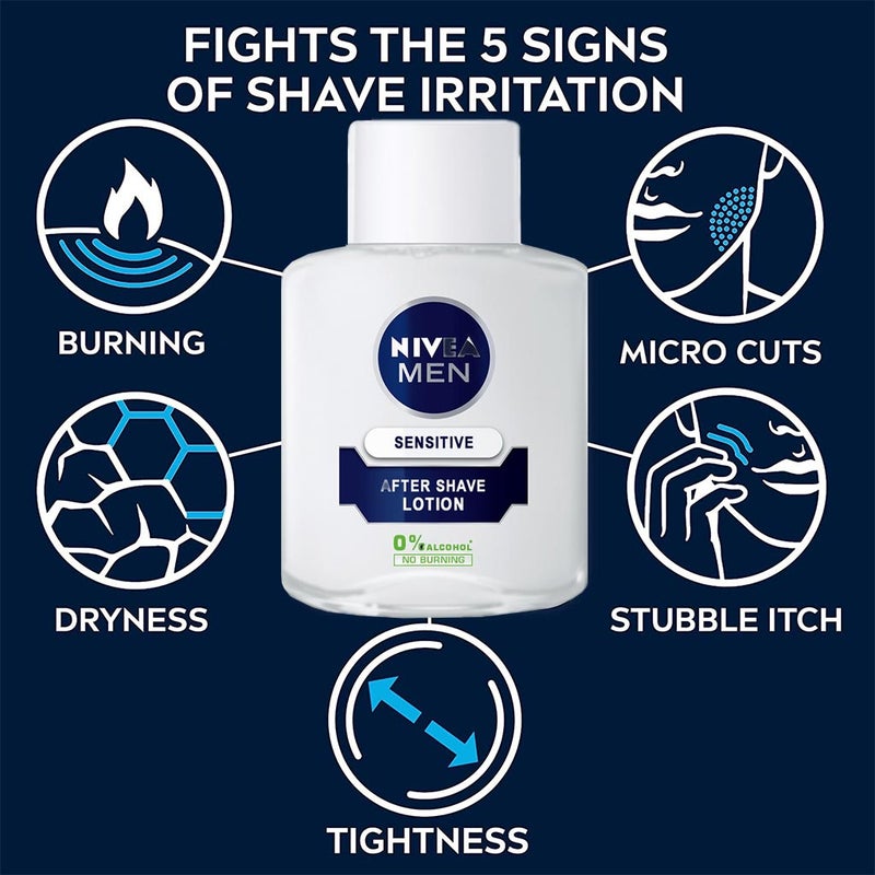 Nivea Men Sensitive After Shave Lotion 100 mL