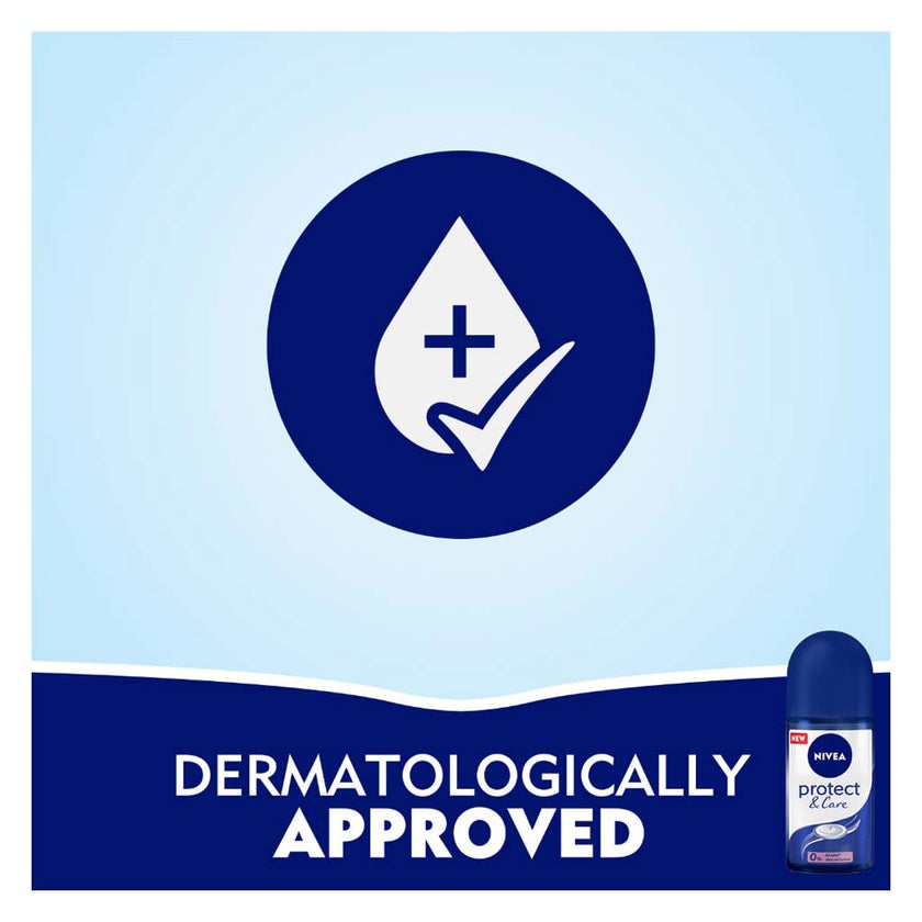 Nivea Protect & Care 48H Antiperspirant Roll On For Women 50ml