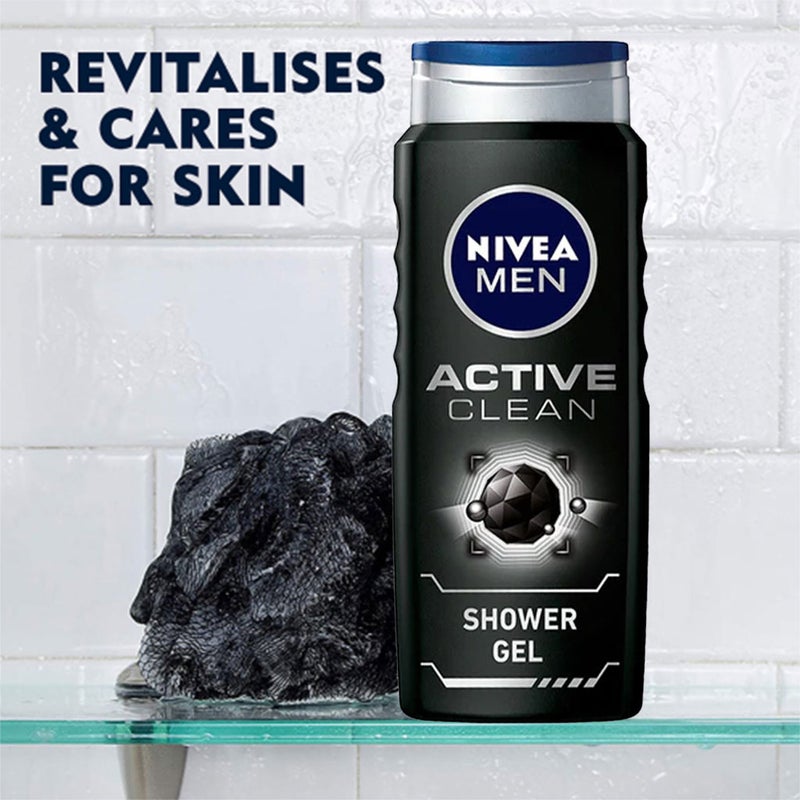Nivea Men Active Clean Shower Gel 250ml