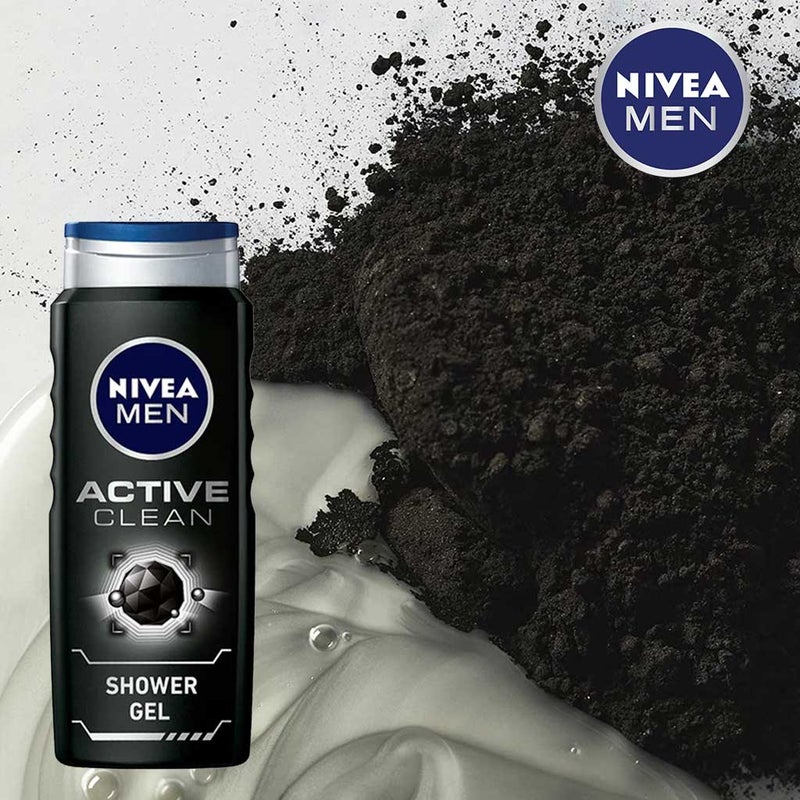 Nivea Men Active Clean Shower Gel 250ml
