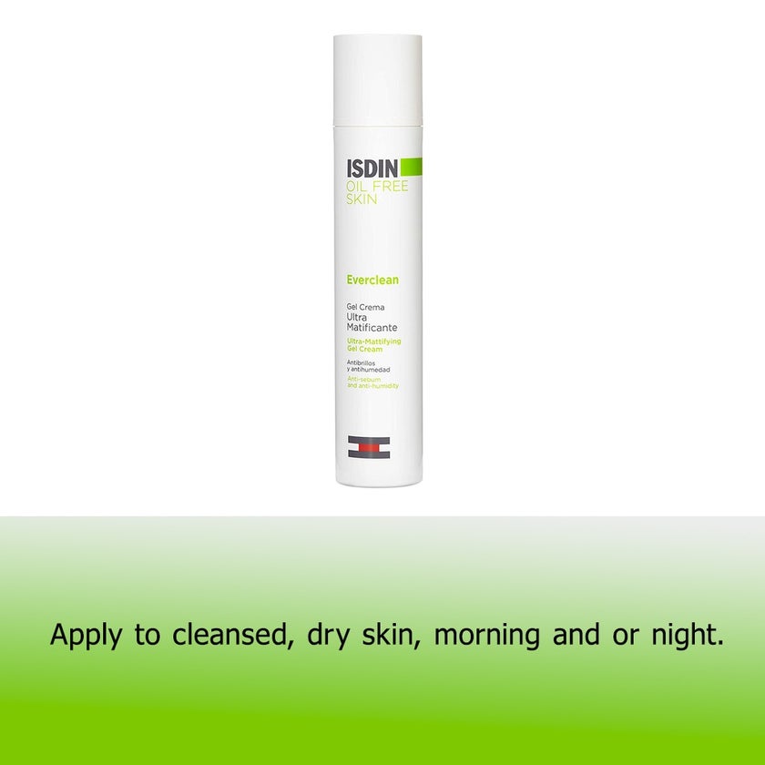 Isdin Everclean Ultra-Mattifying Gel Cream 50ml