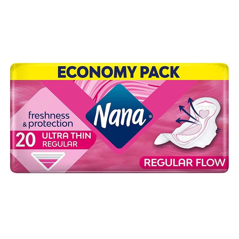 Nana Ultra Thin Normal Wings Sanitary Pad 20's
