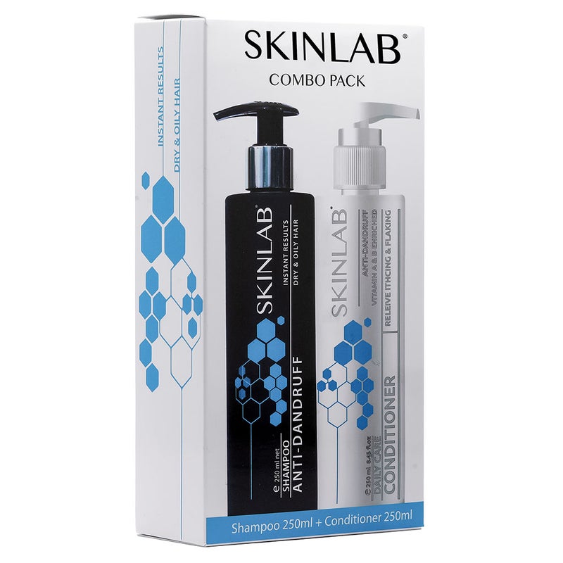 Skinlab Daily Care Anti-Dandruff Shampoo + Skinlab Anti Dandruff Conditioner 250 mL