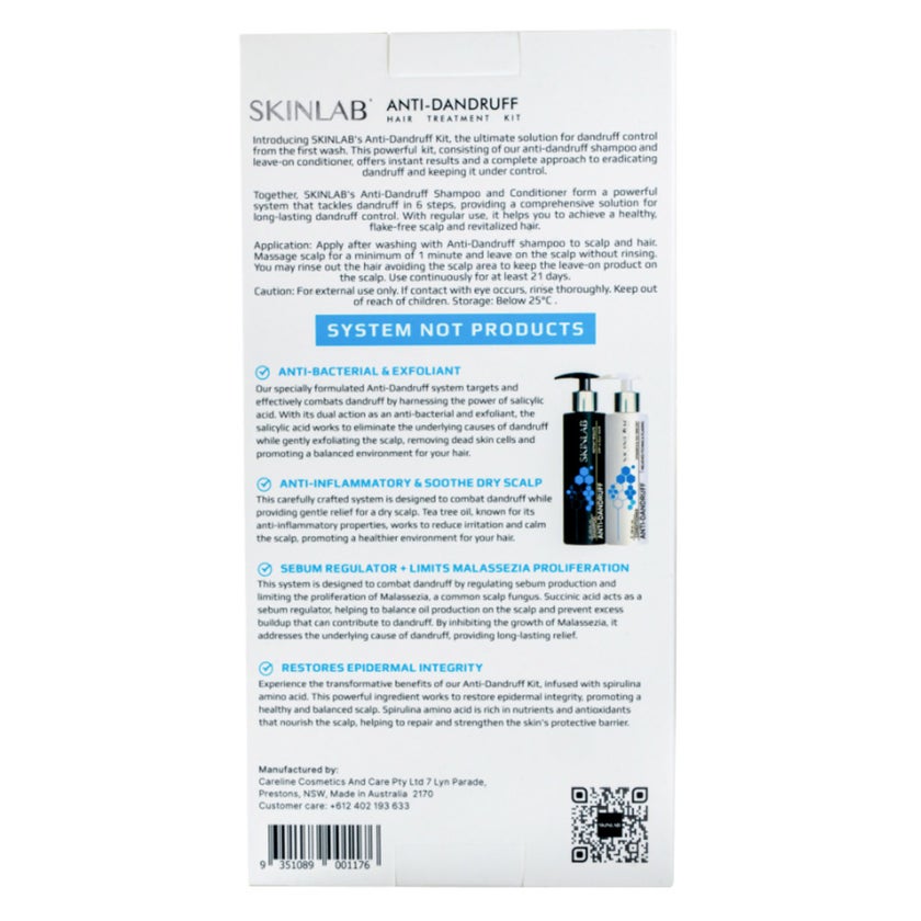 Skinlab Daily Care Anti-Dandruff Shampoo + Skinlab Anti Dandruff Conditioner 250ml