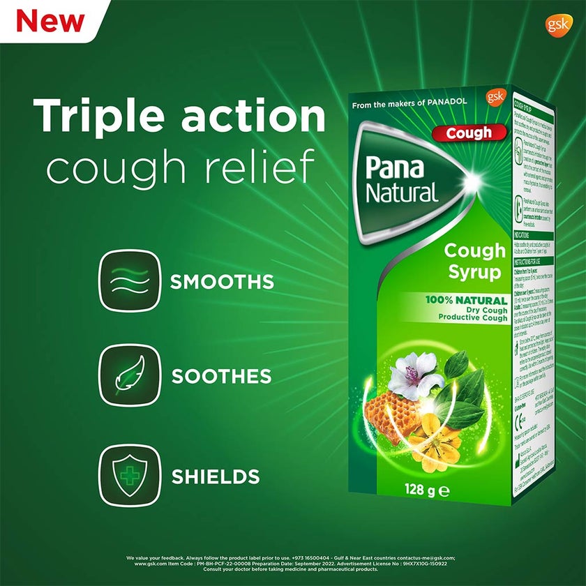 Pana Natural Cough Syrup 128g