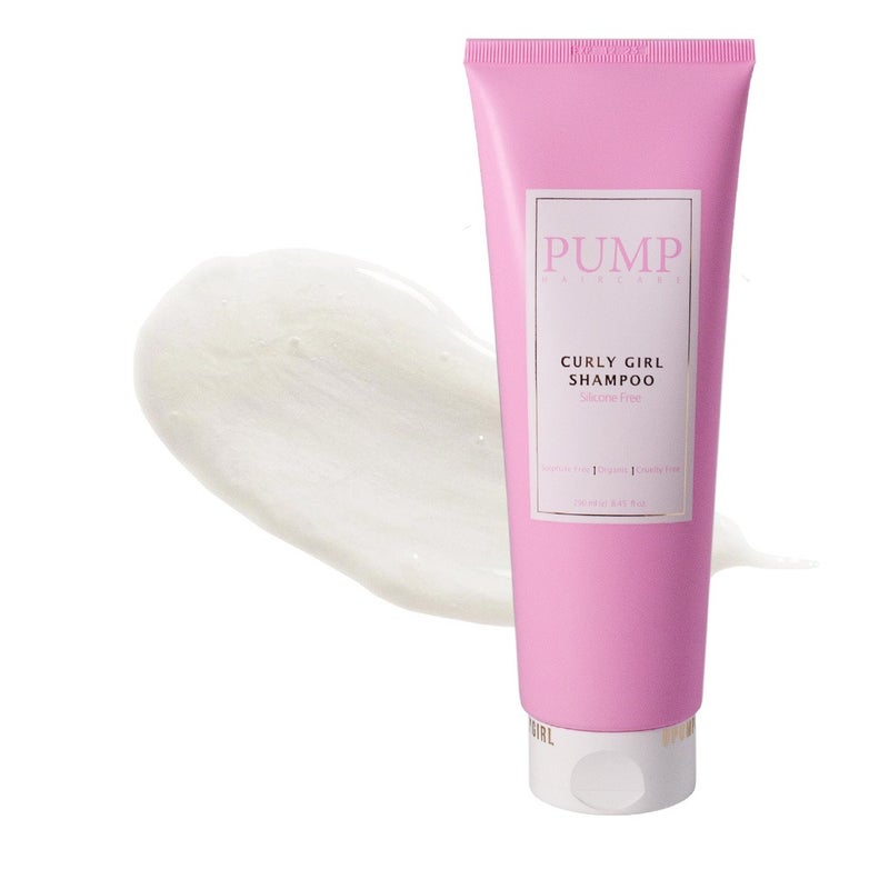 Pump Curly Girl Silicone Free Shampoo 250ml