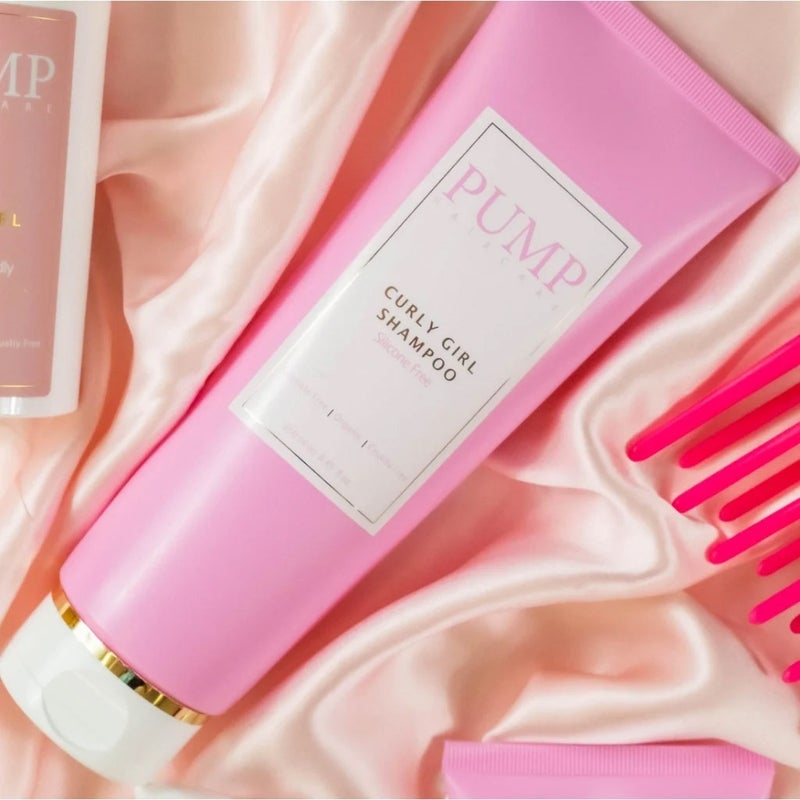 Pump Curly Girl Silicone Free Shampoo 250ml