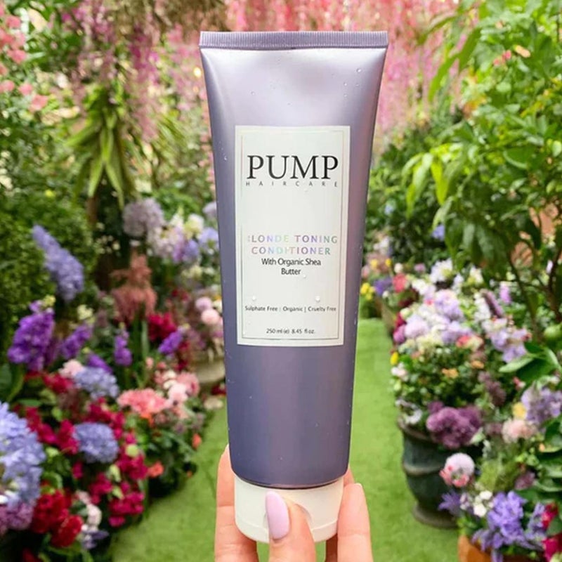Pump Blonde Toning Conditioner With Organic Shea Butter 250ml