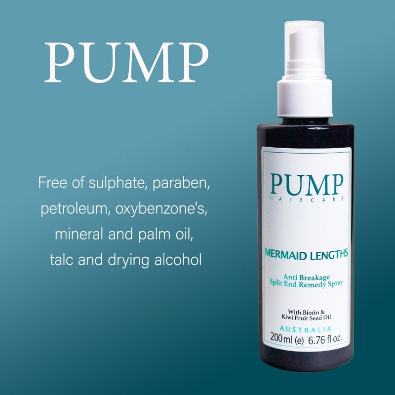 Pump Mermaid Lengths Anti Breakage + Split End Remedy Spray 200ml