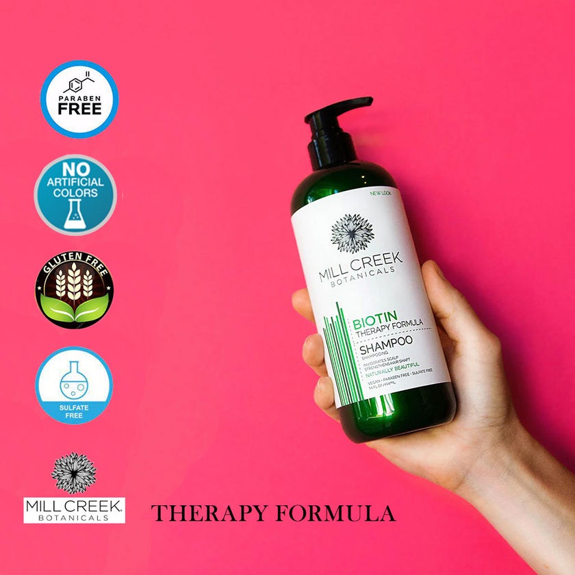 Mill Creek Botanicals Biotin Therapy Shampoo 414ml