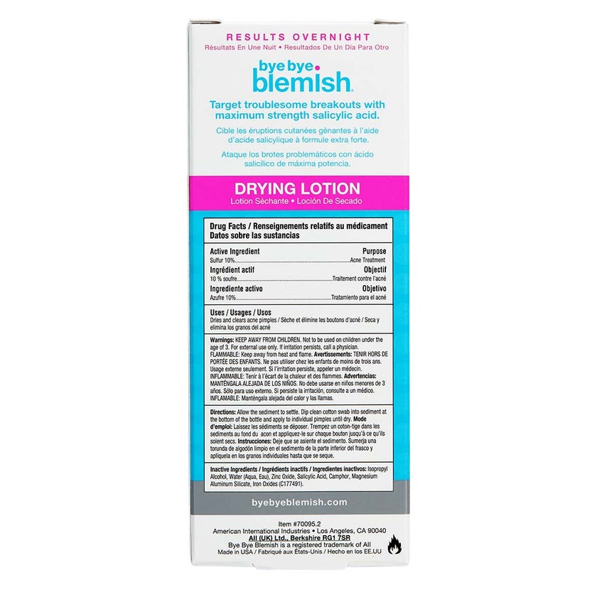 Bye Bye Blemish For Acne Drying Lotion 30ml