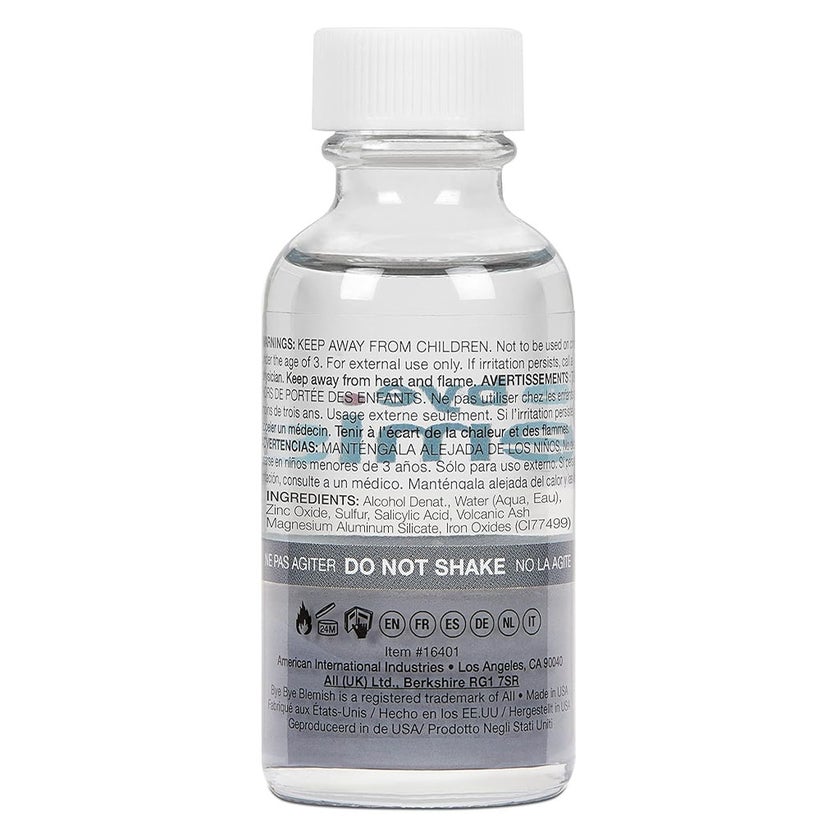 Bye Bye Blemish Volcanic Ash + Salicylic Acid Blemish Drying Lotion 30ml