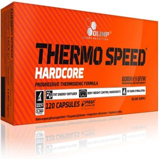 Olimp Thermo Speed Hardcore Mega Capsules For Fat Tissue Reduction 120's