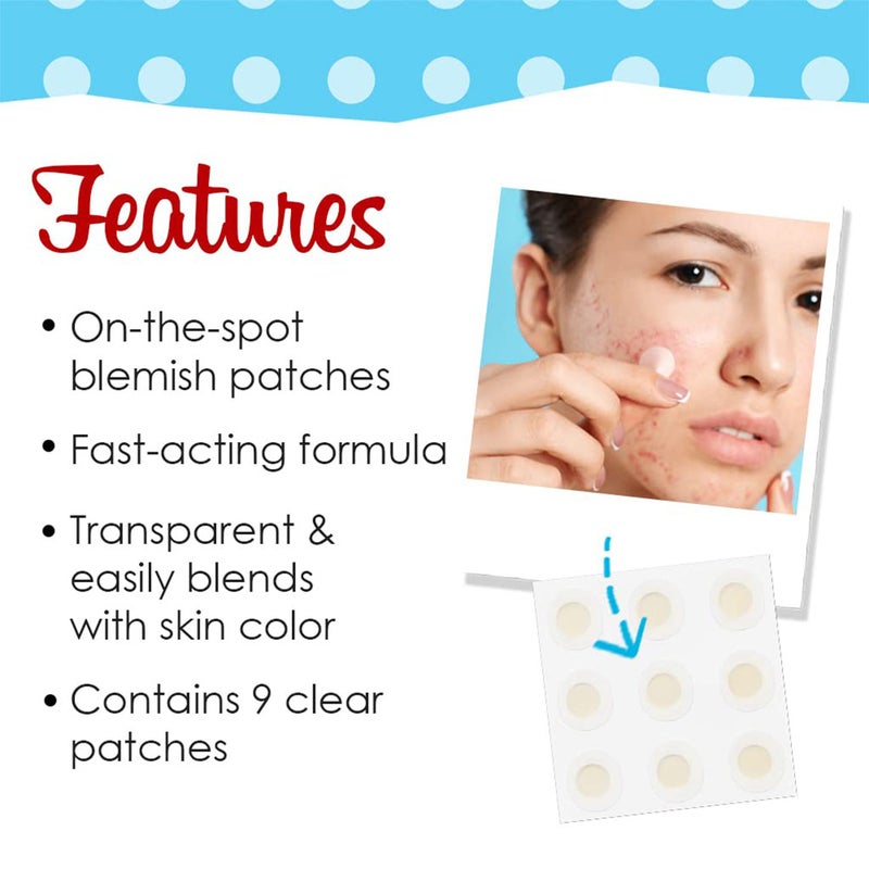 Bye Bye Blemish Microneedling Blemish Patches 9's
