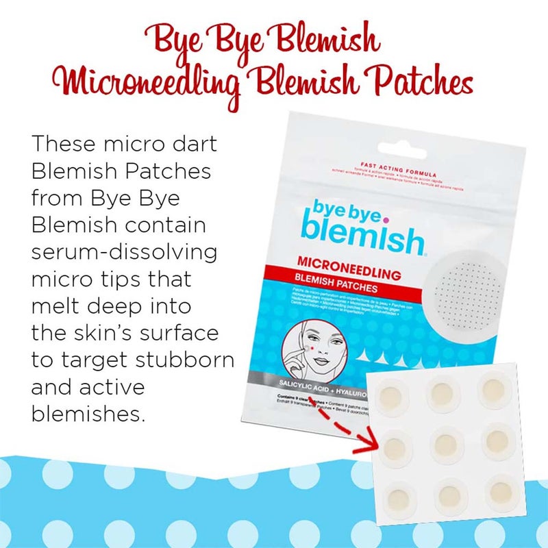 Bye Bye Blemish Microneedling Blemish Patches 9's