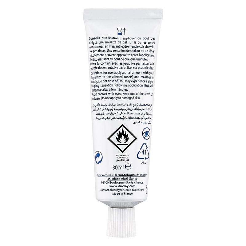 Ducray Rubefiant Scalp Stimulating Tonifying Gel 30 mL