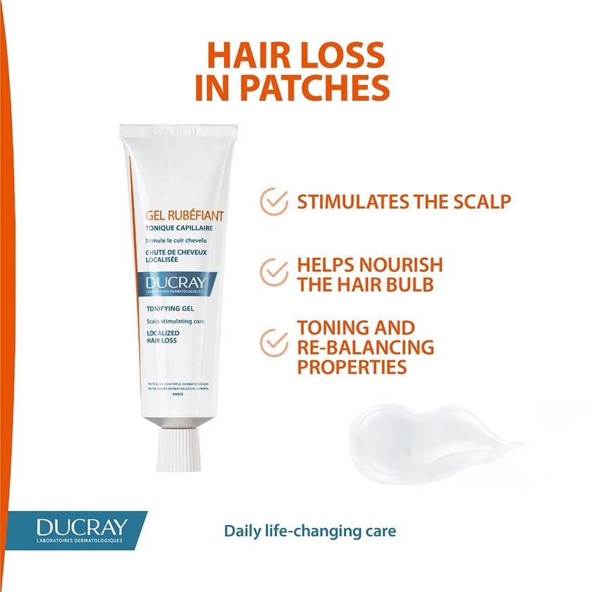 Ducray Rubefiant Scalp Stimulating Tonifying Gel 30ml