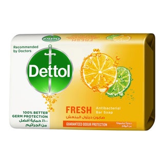 Dettol Fresh Antibacterial Bar Soap 165 g
