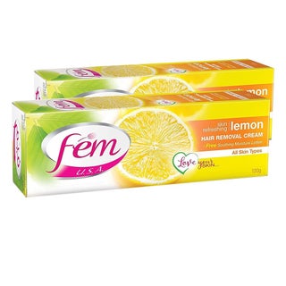 Fem USA Hair Removal Cream Lemon Twin Pack 120 g 2's