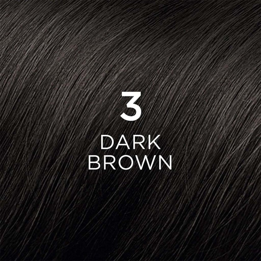 Phyto Phytocolor 3 Dark Brown Natural Permanent Hair Color Dye Cream for normal to dry hair