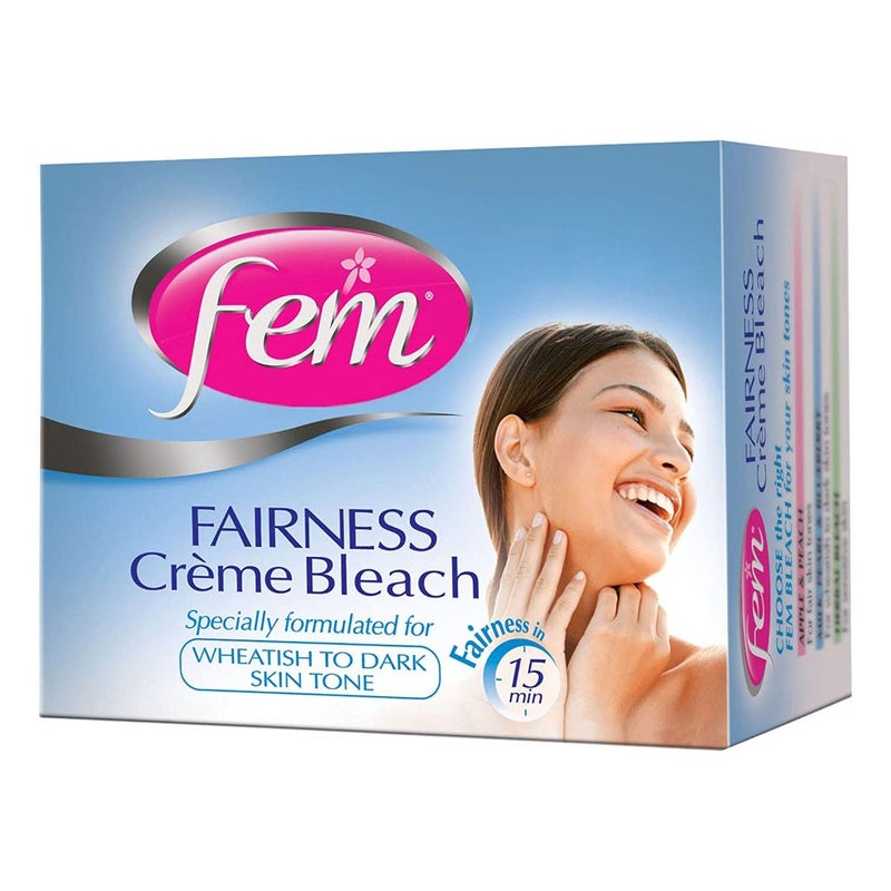 Fem USA Fairness Cream Bleach Milk With Pearl And Peach 50gm