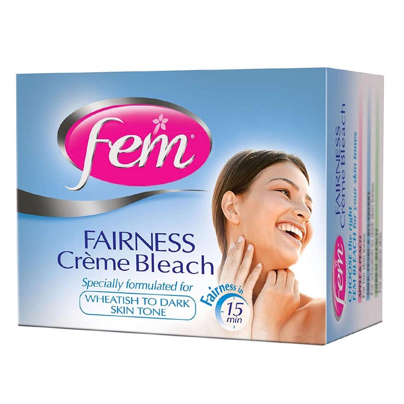 Fem USA Fairness Cream Bleach Milk With Pearl And Peach 100gm