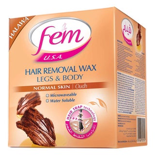 Fem USA Hair Removal Wax Normal Skin Oud 450 g