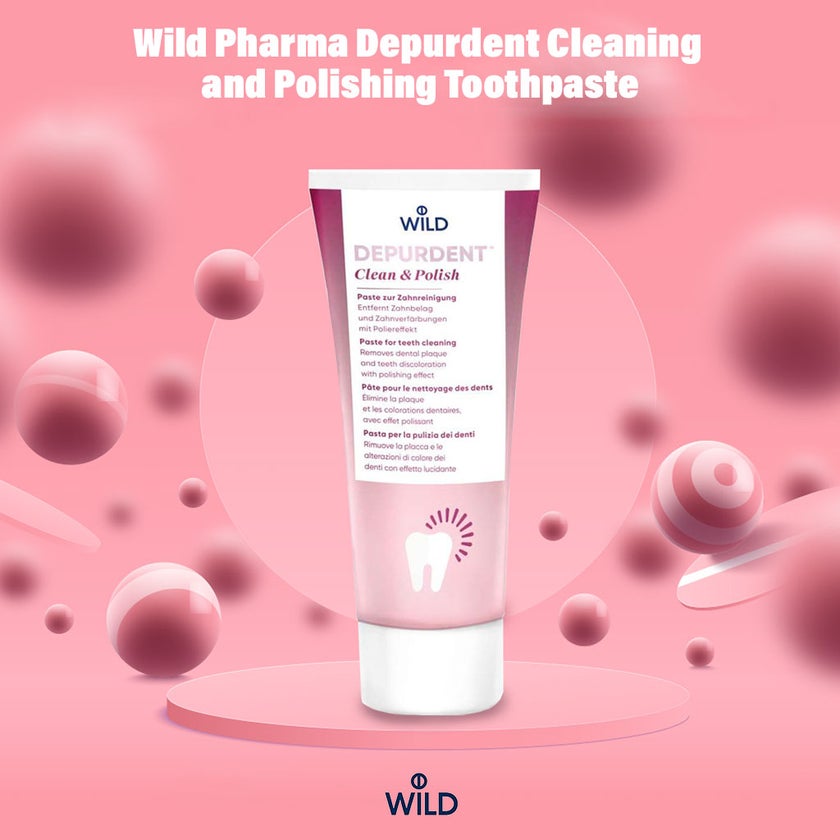 Wild Pharma Depurdent Cleaning And Polishing Toothpaste 75ml