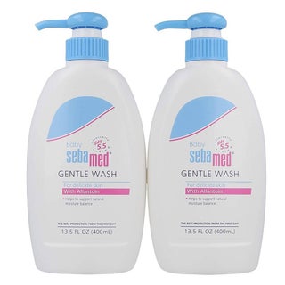Sebamed Extra Soft Moisturizing Baby Gentle Wash For Delicate Baby Skin 400ml, Pack of 2's