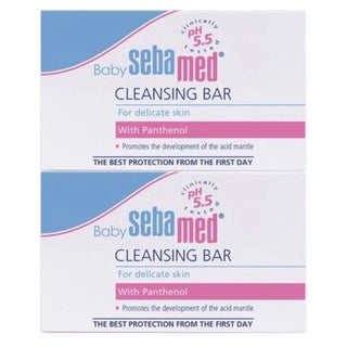 Sebamed Extra Mild Baby Cleansing Bar For Delicate Skin 100g, Pack of 2's