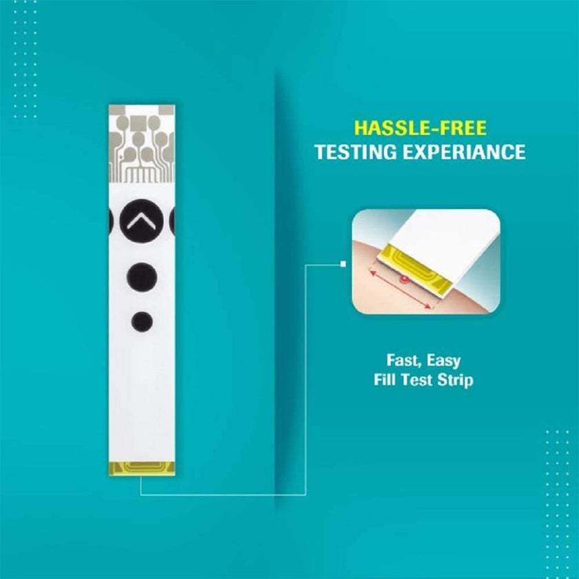 Accu-Chek Instant Blood Sugar Test Strips, Pack of 50's + Lancets - PROMO PACK