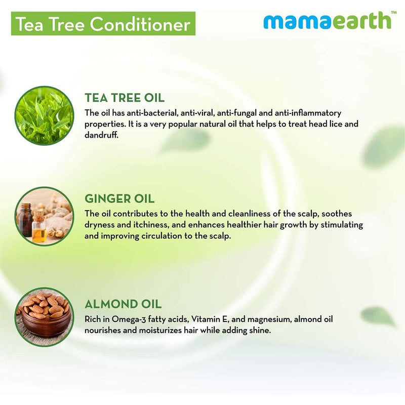Mamaearth Tea Tree Conditioner For Dandruff Free Hair 250 mL