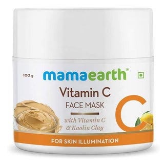 Mamaearth Vitamin C Face Mask With kaolin Clay For Skin Illumination 100 g
