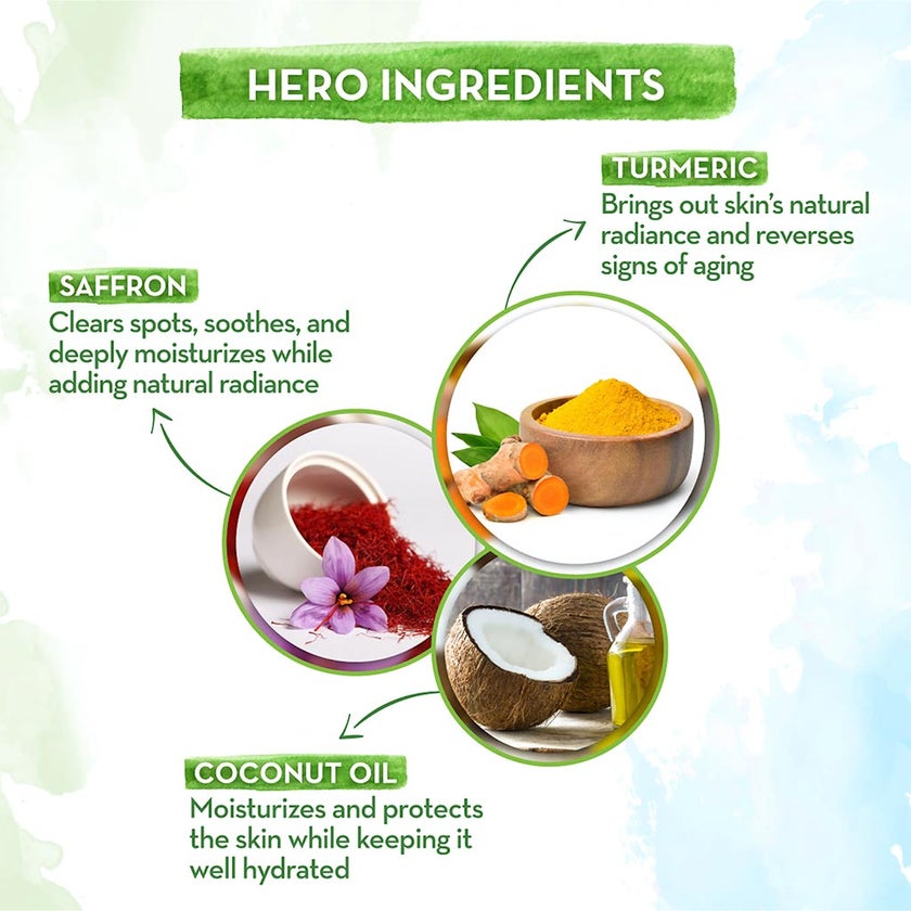 Mamaearth Ubtan Face Wash With Turmeric & Saffron For Tan Removal 100ml