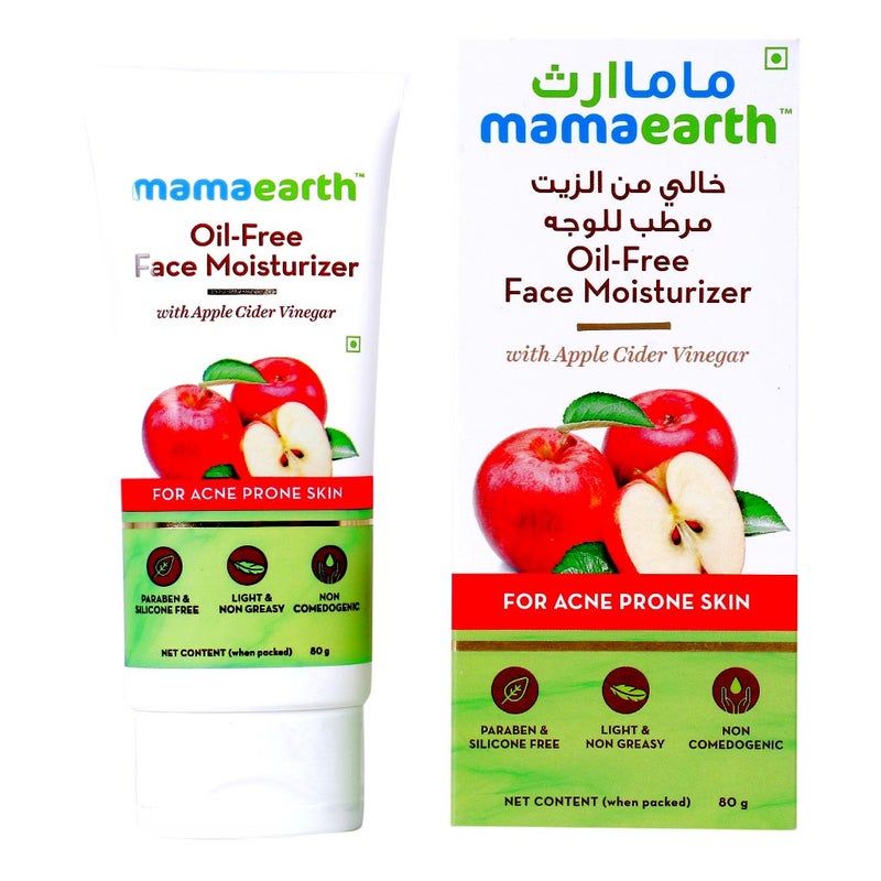 Mamaearth Oil-Free Face Moisturizer With Apple Cider Vinegar For Acne Prone Skin 80 mL
