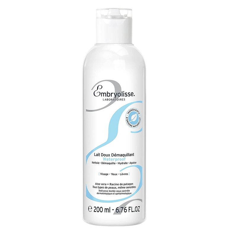 Embryolisse Gentle Waterproof Make-Up Remover Milk 200 mL