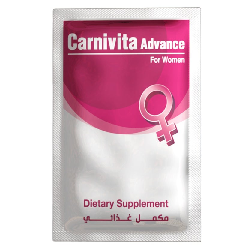 Eva Pharma Carnivita Advance Oral Powder For Women, Pack of 30's