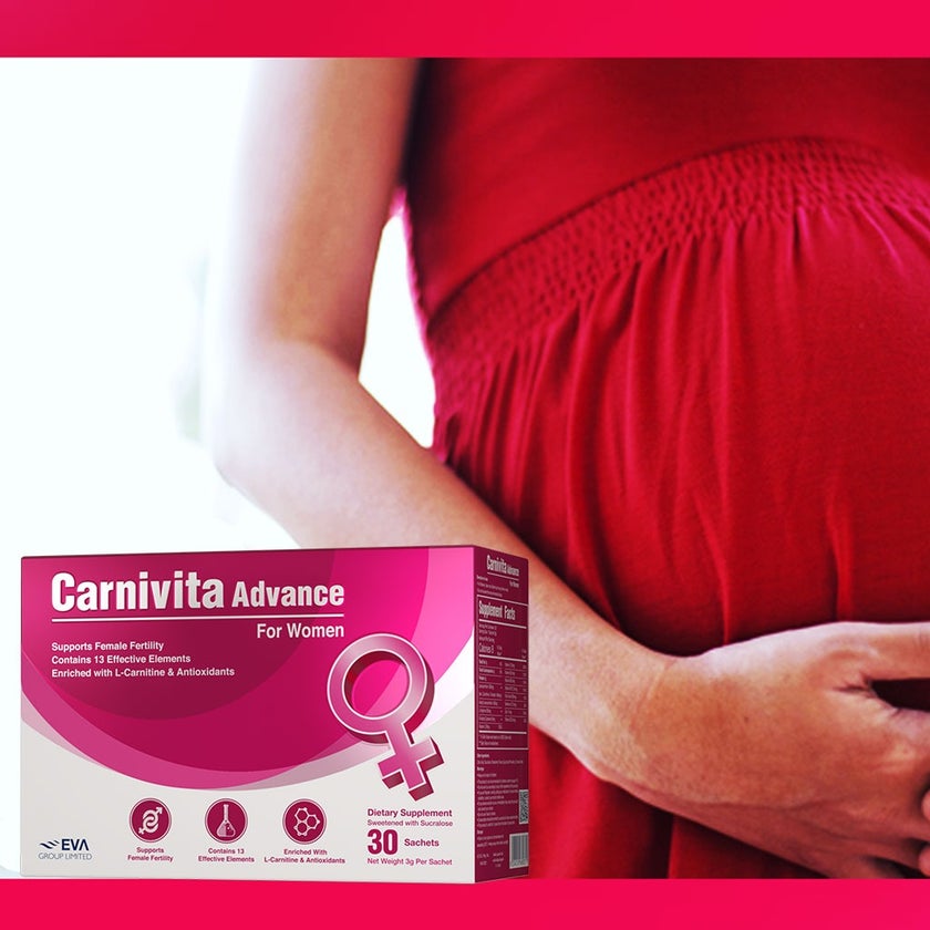 Eva Pharma Carnivita Advance Oral Powder For Women, Pack of 30's