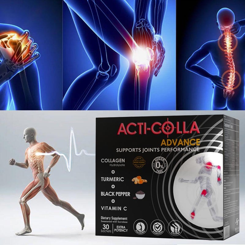 Eva Pharma Acti-Colla Advance Oral Powder Sachets For Joint Support, Pack of 30's