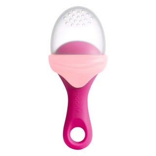 Boon Silicone Food Pulp Feeder Pink/Wine 1's