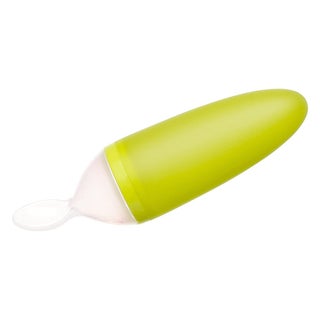 Boon Squirt Silicone Baby Food Dispensing Spoon Green
