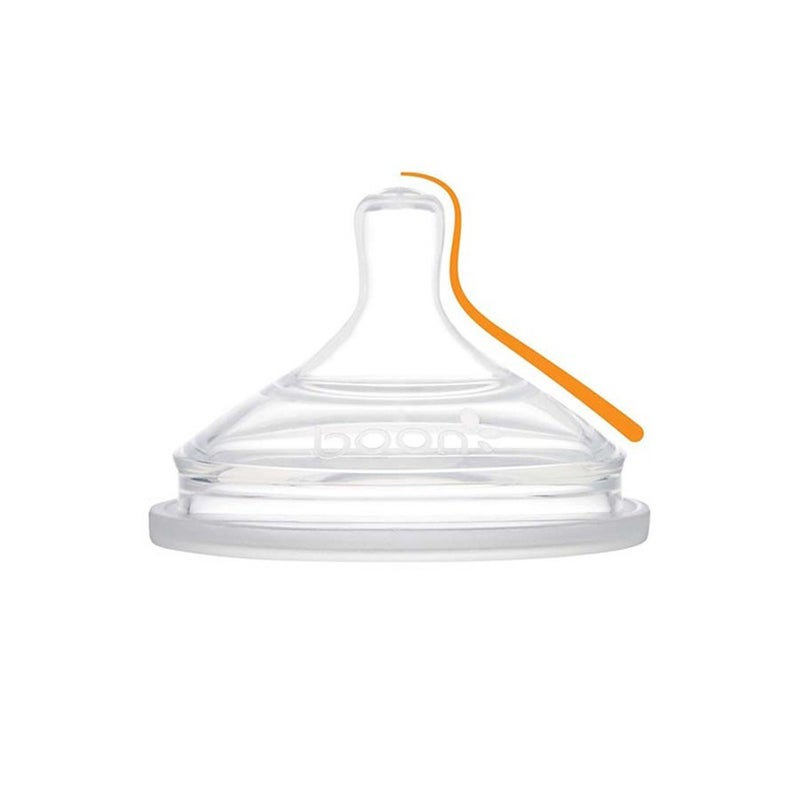 Boon Nursh Nipples Fast Flow Rate For 6 Months+ Babies 3's