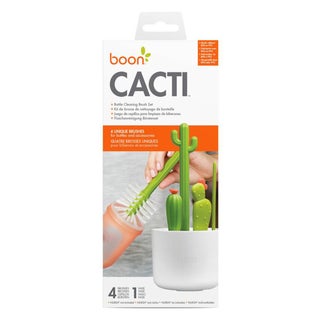 Boon Cacti Bottle Cleaning Brush Set, Pack of 4